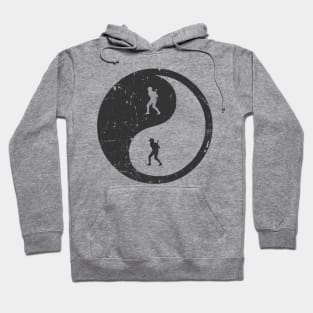 Baseball Ying Yang Hoodie